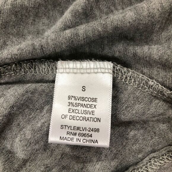 Alya Francesca’s Grey T-shirt Dress Small - Picture 7 of 8